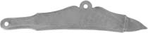 Sideplate for a Jaeger or Fowler, wax cast nickel silver
